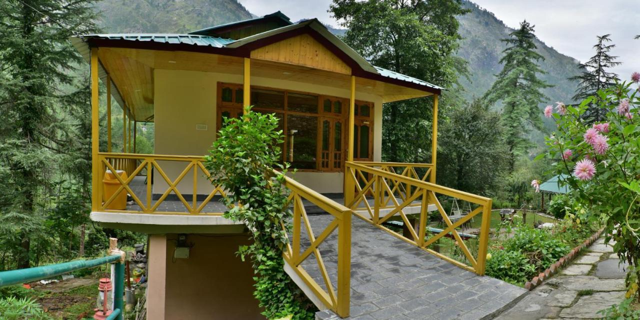 Parvati Kuteer Riverside Resort Kasol Ngoại thất bức ảnh